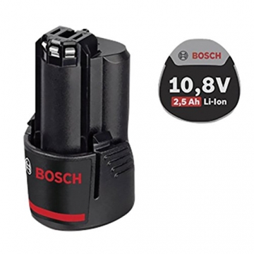 Bosch Professional GBA 10,8 V 2,5 Ah Akku, 1600A004ZL -