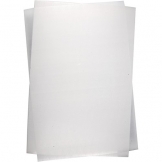Schrumpffolienplatten, Blatt 20x30 cm, matt transparent, 10Blatt -